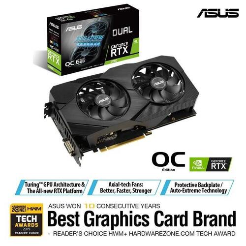 ASUS DUAL-RTX2060-O6G-EVO (VGA-NVIDIA)