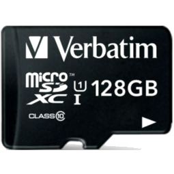 VERBATIM MIRCO SDXC (C10) - 128GB